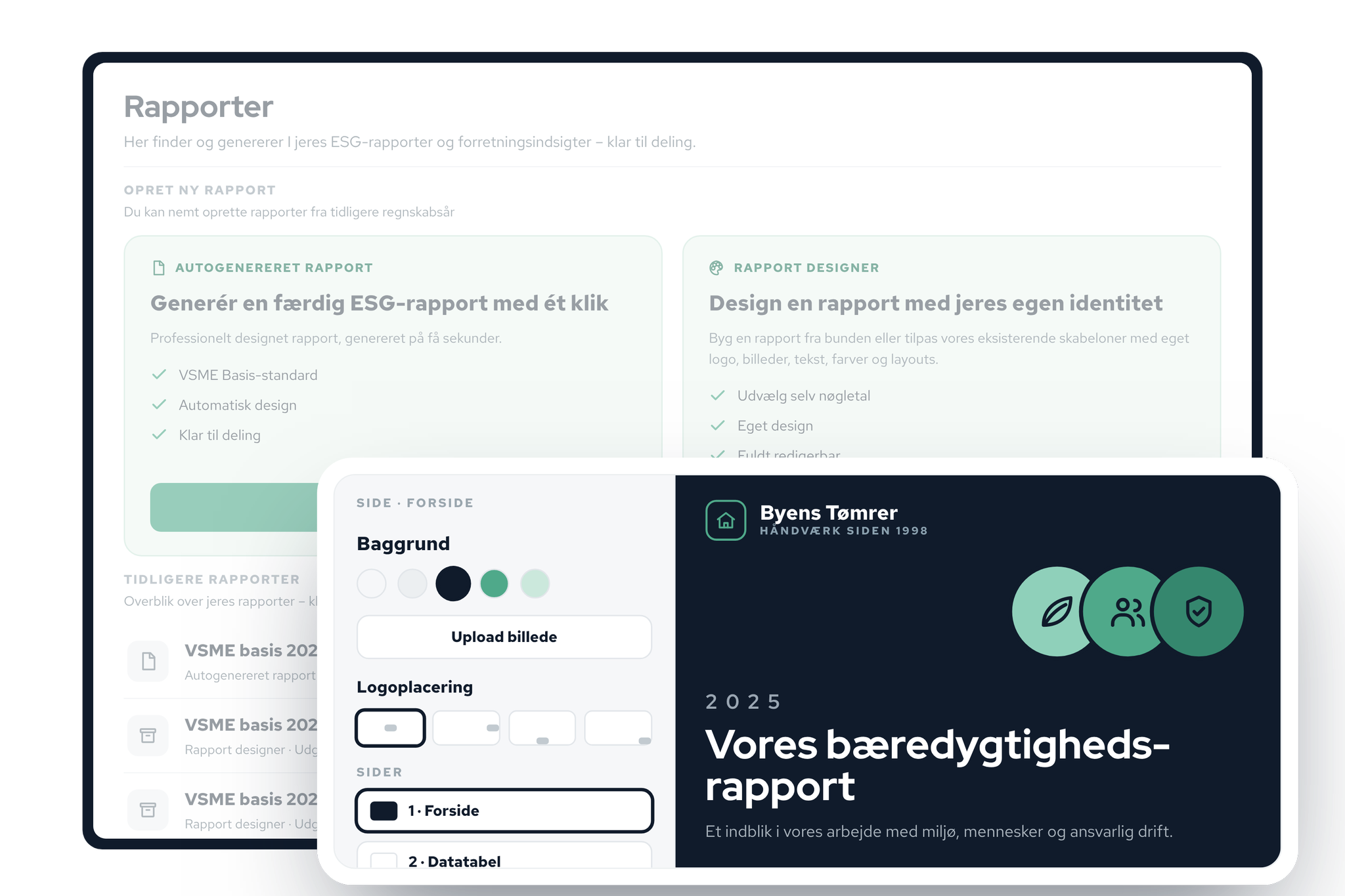 Dokumentér — ESG-rapport med ét klik